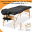 3 Lit de massage pliable et ajustable