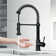 Edison 19" H 1-handle Pull-Down 2-Function Sprayer Touchless Kitchen Faucet
