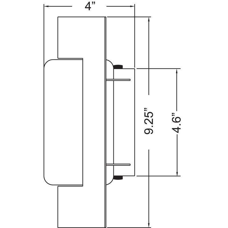 Buch Steel Wall Light