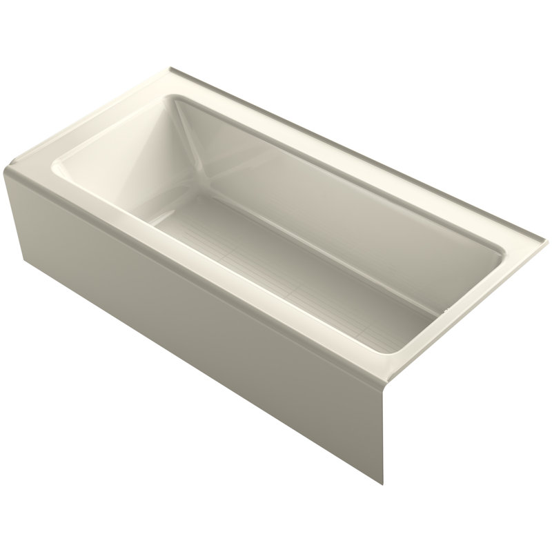 Bellwether 66" x 32" Soaking Bathtub, Almond
