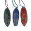5'' Handmade Abstract Wood Hanging Figurine Ornament