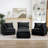 L-Shape Chenille Sectional Couches with Movable Ottoman-965963759