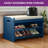 6 Pair PU Shoe Bench With Handle-619863631