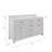 Minnetrista Double Bathroom Vanity with Marble Top-31600028