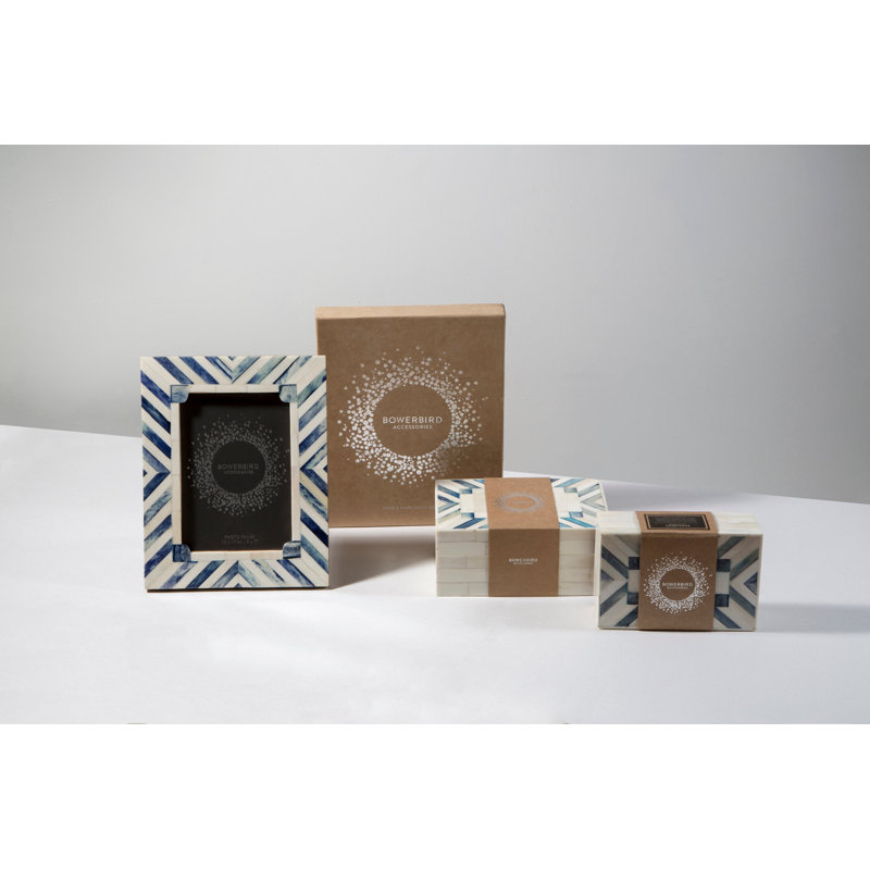 Brown Bone Picture Frame, 4" x 6"