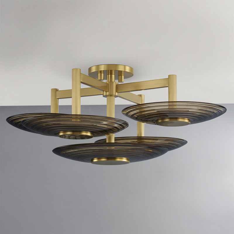 Griston Semi Flush by PEMBROOKE & IVES