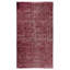 Tapis turc fait à la main 4,8 x 8,8 pi de couleur rouge, idéal pour la décoration moderne de maison et de bureau
