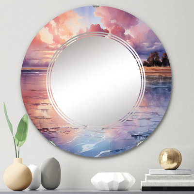 Winnette - Miroir mural rond