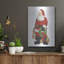 «Nostalgic Santa 1» par Ethan Harper, art mural en métal-2001262818