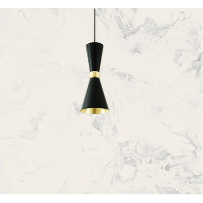 1 - Light Black Cylinder Pendant