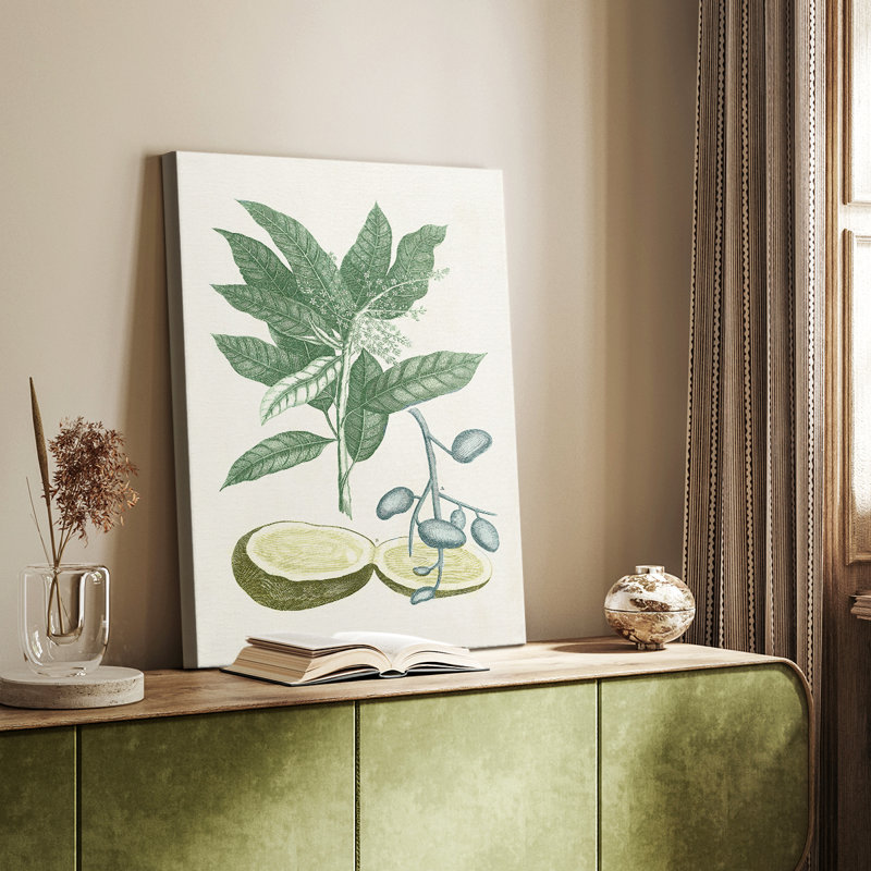 Buchoz Tropicals IV - galerie sur mesure Cavas, H 36 po x l 24 po