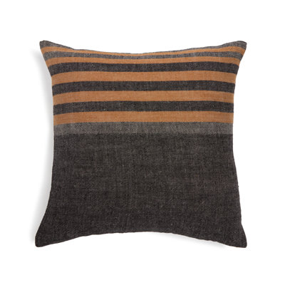 Bruno Linen Striped Pillow Cover & Insert