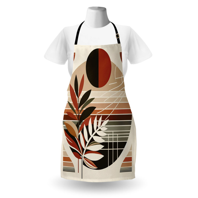 No Pattern Bib Apron