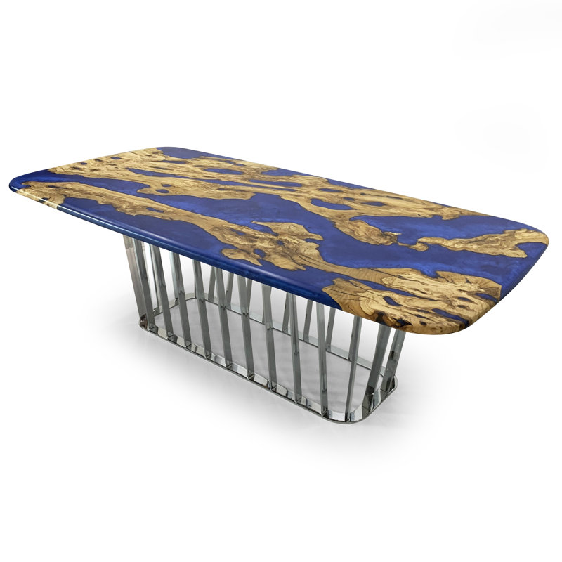 Table de salle à manger Giona, L 48 po x L 120 po