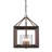 Averee Glass Semi Flush Mount-16605476