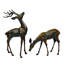 Dakota Animals Weather Resistant Metal Garden Statue