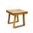Acacia Wood Outdoor Lounge Set - Chair And Ottoman With Removable Cushions-608758789