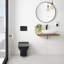 Cuvette de toilette allongée à fixation murale Carre-100489418