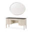 Fantosini Vanity With Mirror - Silver Mist
