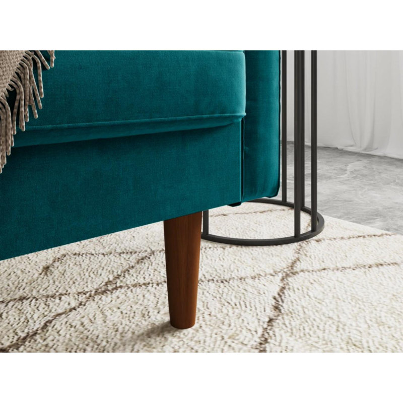 Masterson Loveseat Sofa, 58" Love Seat for Small Spaces,Spring Cushions,Easy Assembly Sofa Couch w/Throw Pillow for Bedroom Living Room