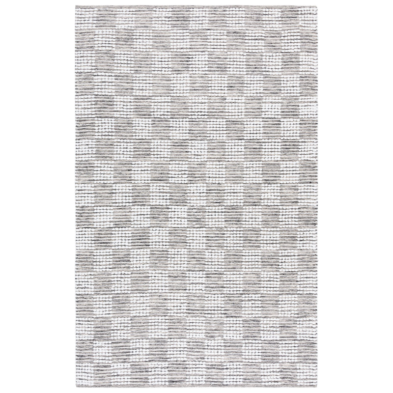 Tapis noir / ivoire Tiffane 979, Rectangle de 5 pi x 8 pi