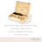 Celebrate Wood Champagne Box with of Flutes
