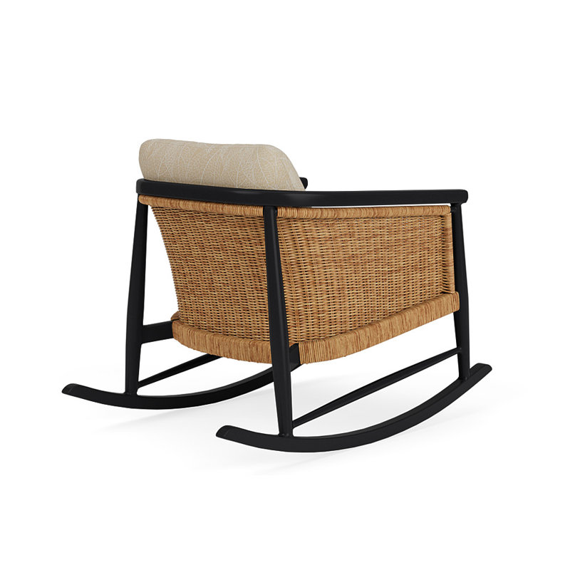 Galloway Outdoor Rocker Chair, Laurel Ecru
