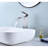 Waterfall Spout Single Handle Bathroom Sink Faucet, Stainless Steel, Fine Detail, Brushed Nickel Steel Spout, Handle, ,-121629469
