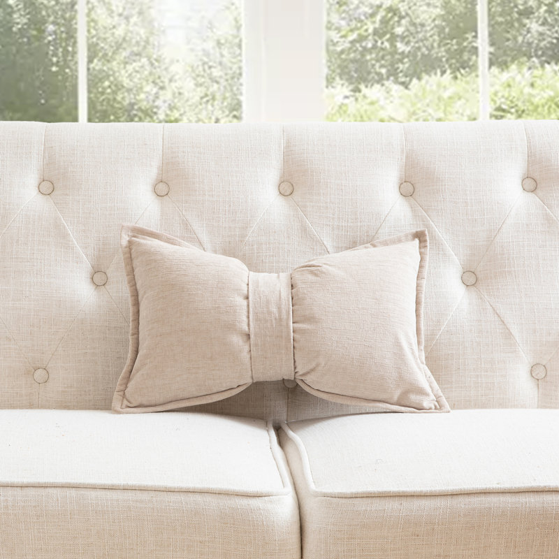 SEATTLE SOLID Reversible Pillow Cover, Beige