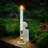 Solar Flickering LED Holiday Window Candles