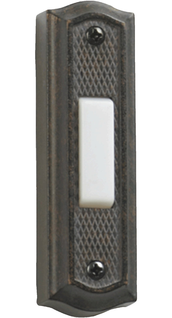 Toasted Sienna Push Button Doorbell Charlton Home®