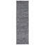 Tapis gris foncé fait à la main Elle-204302552