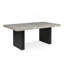 Mobilier de salle à manger en bois doux et rectangulaire