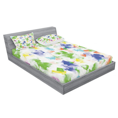 Microfiber Geometric Sheet Set
