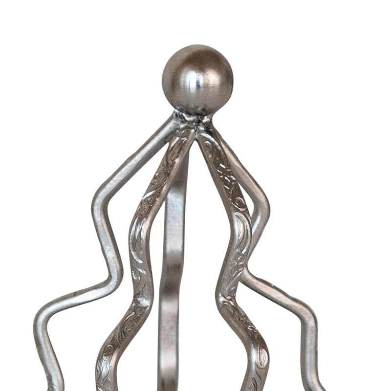 Photophore en forme d'arbre en métal compact