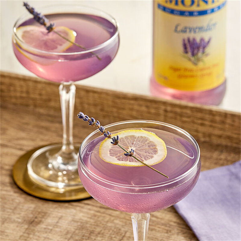 Sirop aromatisant à la lavande sans sucre Monin 544SYPAS061A