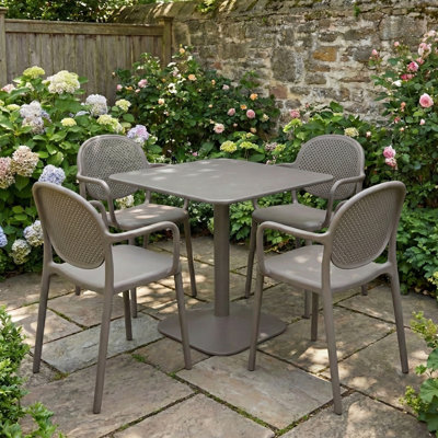 4 - Person Steel Dining Set