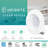 5"/6" Retrofit LED Downlight, 12W, 6000K Clear White, Dimmable