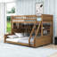 Lit superposé convertible en bois avec tablettes de rangement-2126133621-2126133618