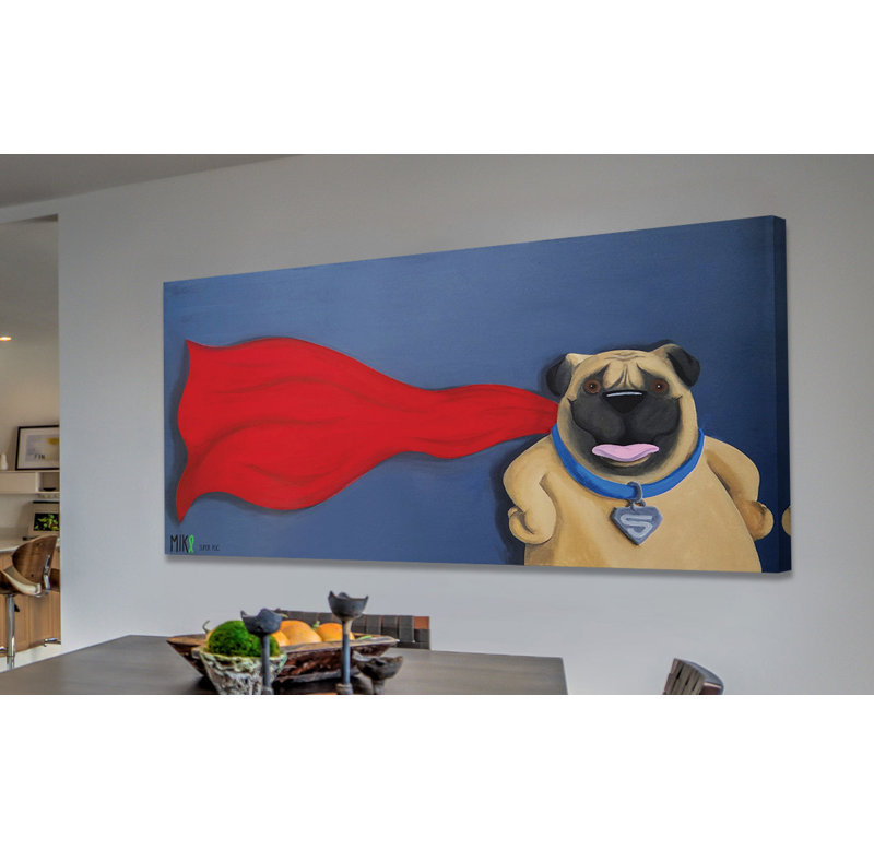 Mike Taylor - Wrapped Canvas Print, 45cm H x 91cm W x 3.81cm D