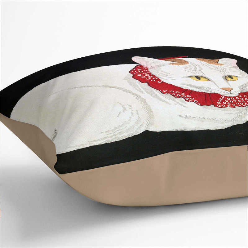Square Throw Cushion, Stone, 55cm H x 55cm W x 20cm D