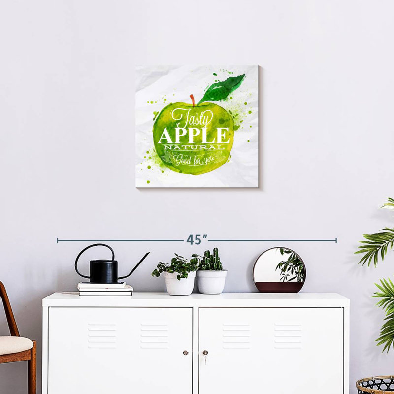 Yarlin Tasty Green Apple, 20" H x 20" W