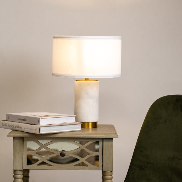 Yizelle Marble USB Desk Lamp
