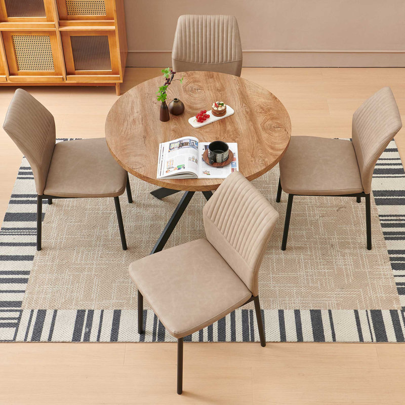 5-Piece Dining Set, Beige