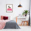 Art mural sur toile Glam Pink Fashion-103173429