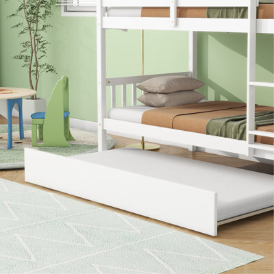 Sotion Kids Bunk Bed with Trundle