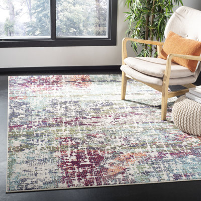 Forney Abstract Hand Woven Area Rug