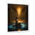 White Single Picture Framed