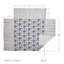Couvre-lit réversible en coton à motif floral Annie-34344887-34232161
