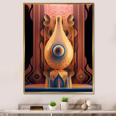 Futur minimalisme Bodhi Enlightenment I - impressions géométriques murales modernes